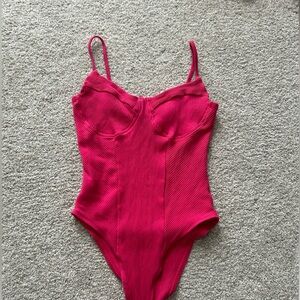 PINK SHEIN BODYSUIT
